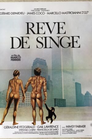 affiche de cinéma reve de singe