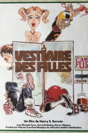 affiche de cinema vestiaire des filles