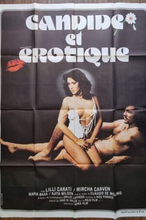 affiche cinema Candide et érotique