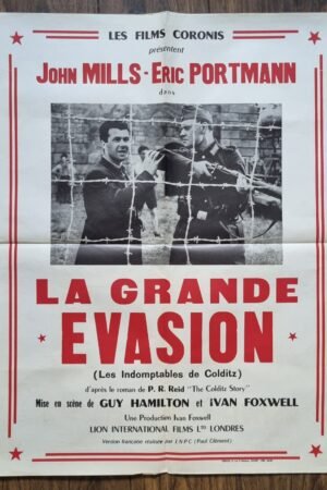 affiche cinema la grande évasion