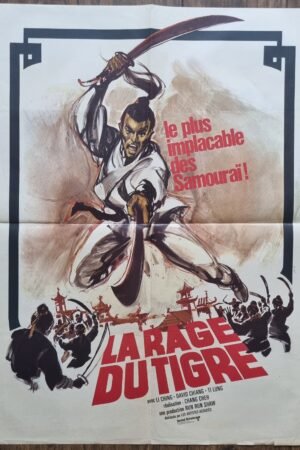 affiche de cinéma la rage du tigre