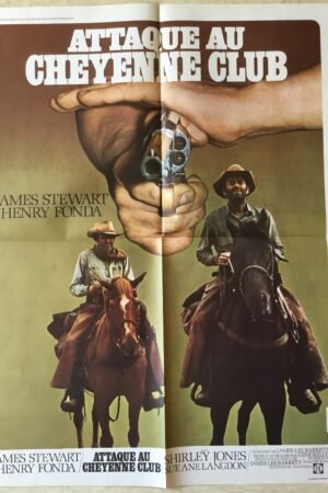 affiche cinema Attaque au Cheyenne Club