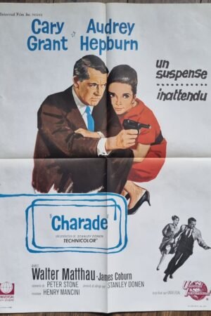 affiche cinema vintage charade