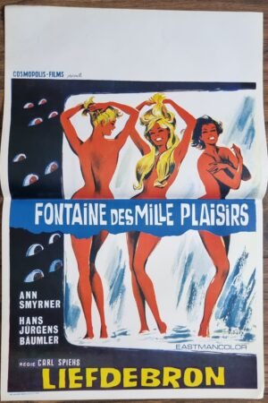 affiche cinema belge fontaine des mille plaisirs