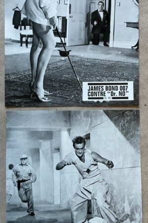 2 photos d'exploitation James Bond contre dr no