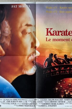 affiche cinema karate kid 2