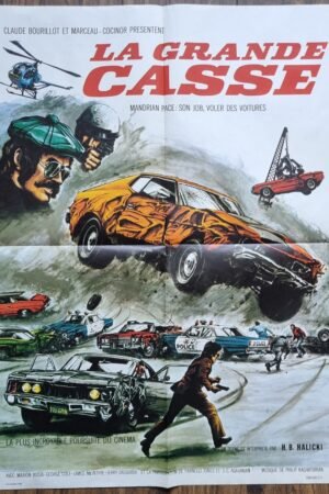 affiche de cinéma la grande casse