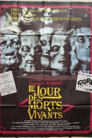 affiche cinema Le jour des morts-vivants