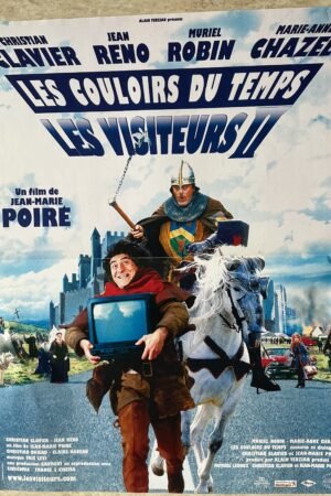 affiche cinema les visiteurs 2