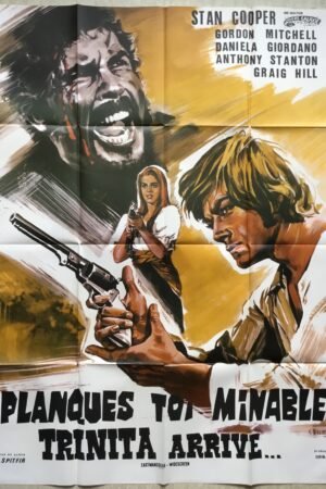 affiche cinema planques toi minable Trinity arrive