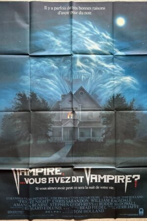 affiche cinema vampire vous avez dit vampire ?